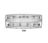 Rejilla Riñón Delantero Para Chevy Para Silverado 1500 Z71 WA636R Conjunto Parrillas Delanteras Parachoques Rejilla Superior Reemplazo 2014-2015 Parrillas Listón Doble