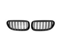 Rejilla Riñón Delantero Para Serie 6 M6 E63 E64 630i 650i 645ci 2004-2010 ABS Parachoques Delantero Parrilla Riñón Negro Brillante Rejilla Doble Listón Central Delantero