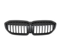 Rejilla Riñón Delantero Rejilla Delantera Y Parachoques Para Serie 3 G20 G21 Entrada Malla Ajuste Para 318i 320i 320d 330i 340i 340d (2019-2022) Central Delantero(Glossy Black 1Line)