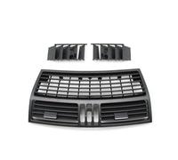 Rejilla Salida Ventilación Para Mercedes Para Benz Clase S W220 S300 S350 S500 1998-2005 Panel Frontal Coche Rejilla Ventilación Central Aire Acondicionado Cubierta(Negro)