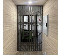 Rejilla Securi para ventana con cerradura adicional, barras de seguridad grises personalizables para puertas correderas y diseño Exble (80 x 140 cm (ancho x alto 81,3 x 139,7 cm) protección antirrobo