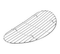 Rejilla Semicircular de Acero Inoxidable para Vapor, Compacta | Plata, Ligera y Fácil de Guardar, No se Deforma Rompe, para Panadería y Oficina
