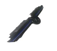 Rejilla Superior Cubierta Radiador Central Delantero ABS Con Luz LED Para VW Para Golf 8 MK8 CFCPKOYOZD(Blue with LED)