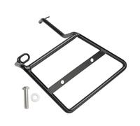 Rejilla Trasera Bastidores Bolsa Lateral para Motocicleta Soporte Montaje Alforja Izquierda para Dax St125 2021 2022 2023 2024(Negro)