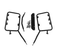 Rejilla Trasera Soporte Alforjas para Motocicleta Carcasa Superior Maletero Alforja Portaequipajes Soporte Marco para BMW F900XR F900R 2019-2025(Negro)