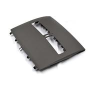 Rejilla Ventilación Aire Acondicionado Embellecedor de panel de instrumentos para Nissan para Tiida C11 (2005-2011), salida de ventilación de aire acondicionado frontal.(Grey)