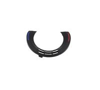 Rejilla Ventilación Aire Acondicionado Embellecedor panel botones interruptor aire acondicionado trasero coche para 5 6 7 X5 X6 Serie F10 F11 F06 F07 F01 F02 F15(Circle B-Left)