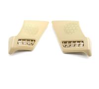Rejilla Ventilación Aire Acondicionado Rejilla ventilación altavoz panel instrumentos lado izquierdo derecho embellecedor para Mercedes para Benz W210 Clase E E320 E430 E55 1996-2002(Beige 1pair)