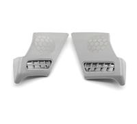Rejilla Ventilación Aire Acondicionado Rejilla ventilación altavoz panel instrumentos lado izquierdo derecho embellecedor para Mercedes para Benz W210 Clase E E320 E430 E55 1996-2002(Gray 1pair)