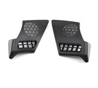 Rejilla Ventilación Aire Acondicionado Rejilla ventilación altavoz panel instrumentos lado izquierdo derecho embellecedor para Mercedes para Benz W210 Clase E E320 E430 E55 1996-2002(Black 1pair)