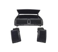 Rejilla ventilación Aire Acondicionado Salida Aire Acondicionado Central Trasera Panel Instrumentos Para Skoda Para Octavia Ventilación del aire acondicionado del coche(3 pcs)