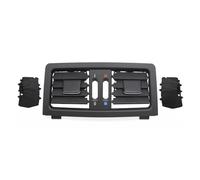 Rejilla Ventilación Aireadores Salpicadero Para BMW Serie 5 E60 E61 545i 550i Consola Central Trasera Aire Acondicionado Rejilla De Ventilación Panel De Ventilación(Black)