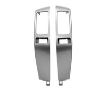 Rejilla Ventilación Aireadores Salpicadero Para Toyota Para Land Para Cruiser Para Prado LC120 2003-2009 Rejilla Ventilación Aire Acondicionado Con Marco Decorativo Plateado(Strip)