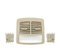 Rejilla Ventilacion Ajuste para Mercedes Benz Clase E 2003-2008 E200 E230 E260 E280 E350 W211 AC rejilla de ventilación cubierta de salida Panel Set Rejilla Aire Acondicionado(W211 Light Beige)