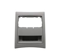 Rejilla Ventilación Automóvil Consola Central Aire Acondicionado Rejilla Ventilación CA Marco Cenicero Panel Cubierta Embellecedor Para BMW Serie 3 2005-2012(Model A Gray)