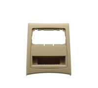 Rejilla Ventilación Automóvil Consola Central Aire Acondicionado Rejilla Ventilación CA Marco Cenicero Panel Cubierta Embellecedor Para BMW Serie 3 2005-2012(Model A Beige)