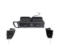 Rejilla Ventilación Coche Para Q5 2009-2018 8R1820951 8R1820901 LHD Tablero Frontal Medio Izquierdo Derecho Acondicionado AC Rejilla Ventilación Marco Salida Montaje A/C Salida Ventilación(LHD-ABC)