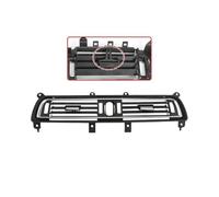 Rejilla Ventilación Cromada Delantera Central Izquierda/derecha Cubierta Salida Panel CA Medio Trasero Para BMW 7 Series F01 F02 730 Aire Ventila Coche Ventilación(Middle Model A)