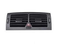 Rejilla Ventilación Cromada Para Consola Delantera Del Aire Acondicionado Central Para Mercedes Para Benz W166 W164 W211 W245 W251 R280 B180 B200 B300 CRRYUQWWM(B 200 Black middle)