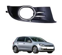 Rejilla ventilación Faro antiniebla para Volkswagen Golf 6 MK6 2008-2013 OE: 5K0853665,5K0853666, Cubiertas Rejilla luz antiniebla Parachoques Delantero,Right