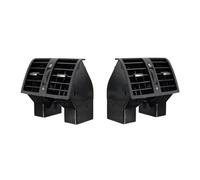 Rejilla Ventilación Interior Para VW Para Touran Para Caddy 2004-2015 1TD819203 A/C Salida Ventilación Aire Acondicionado Coche Ventilación Trasera(Black-2Piece)