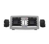 Rejilla Ventilación Para Serie 5 E60 E61 545i 550i Panel De Cubierta De La Rejilla De Ventilación Del Aire Acondicionado De La Consola Central Trasera(Gray)