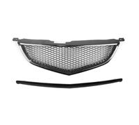 Rejilla Ventilación Para TL 2004-2006 Parrilla Delantera Racing Grill Brillo/Negro Mate Estilo Panal Parachoques Superior Capó Rejilla Malla