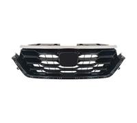 Rejilla ventilación parachoques Para CR-V 2023-2024 Parachoques Delantero Versión Híbrida Rejilla Entrada Aire Radiador Cromada Decorativa Tapa Depósito Agua Estilo Competición(Negro)