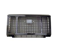 Rejilla ventilación parachoques Para Land Para Rover Para Defender Piezas De Automóvil Estilo Coche Parrilla Delantera Central ABS Adventure Edition(Style 2 black)