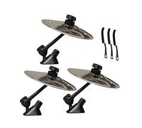 Rejilla ventilación platillo coche mini tambor dedo que hace que conducir sea más divertido, fácil instalación, clip resistente de metal manual con 3 cepillos limpieza de grietas for amantes(3pc)