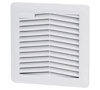 Rejilla ventilación RAL 7035 150x150x28