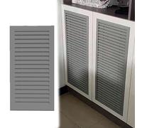 Rejilla Ventilacion Rejilla De Retorno De Aluminio, Cubierta De Ventilación De Suministro De Aire De Ancho 10 20 30 40 Cm, Rejilla De Ventilación(A,15x50cm/6x20in)