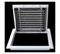 Rejilla Ventilacion Rejilla De Ventilación De Retorno De Aire/rejilla De Ventilación De Escape, Dimensiones De Apertura, Rejilla De Filtro De Aire HVAC Cuadrada Para Pared O Techo(18 x 18 in (45 x 45