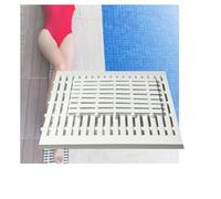 Rejillas de desagüe para Piscinas de Alta Resistencia: Cubiertas de Rejilla de Drenaje adecuadas para Cuartos de Ducha, Patios, terrazas, pasillos y entradas de vehículos; soluciones de reji
