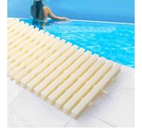 Rejillas de drenaje de piscina de plástico ABS desmontables. Filtro versátil de drenaje de suelo y canal de carretera para una gestión eficiente del agua, duradero y fácil de instalar