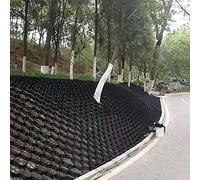Rejillas de grava para calzadas y caminos, red de control de barro de panal de abeja de 5 cm para jardines y cobertizos, sistema de rejilla de suelo PE