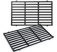 Rejillas de hierro fundido de 44,5 cm para Weber Spirit I & II 200, Spirit 200 zubehör, Spirit E-210, E-220, S-210, S-220 (con botón de control delantero), piezas de repuesto para rejillas Weber 7637