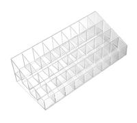 Rejillas de organización de lápiz labial transparentes - 9 24 36 40 rejillas de visualización Soporte cosmético | Soporte de almacenamiento de oficina, para maquillaje, vanidad, mostrador de baño, uso