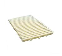 Rejillas de rebosadero para Piscinas y Tapas de desagüe para duchas de Primera Calidad - 18x100cm, Paquete de 2 - adecuadas para Piscinas, depósitos de Gas y Patios - y soluciones eficientes