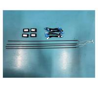 Rejillas De Ventilación LED De Luz Ambiental De 64 Colores Para Benz W177 W118 Clase Car RGB Lámpara De Decoración Interior Refit Ventilación Aire Acondicionado(4 Door lights)