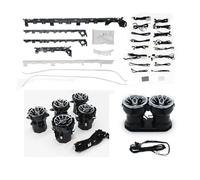 Rejillas De Ventilación LED De Luz Ambiental De 64 Colores Para Benz W177 W118 Clase Car RGB Lámpara De Decoración Interior Refit Ventilación Aire Acondicionado(Suit 2)