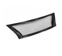 Rejillas Delantera Grill Parrilla Delantera Carreras Para Nissan Para Sentra 2013-2015, Rejilla Ventilación Malla Para Capó, Parachoques Superior, Estilo Panal(Fibra de carbon)