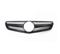 Rejillas Delantera Grill Rejilla Delantera Estilo Para AMG Para Benz W207 E Coupé 2 Puertas 2009-2013 E250 E300 E350 E500 Malla Para Capó Y Parachoques Superior(Negro)