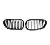 Rejillas delanteras capó Compatible Con Para E60 E61 2003 2004 2005 2006 2007 2008 2009 Cubierta De La Parrilla Superior Del Automóvil Parrillas De Riñón Delanteras Parrilla De Entrada De Aire