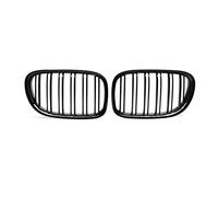 Rejillas delanteras capó Compatible Con Para M6 F01 F02 F03 2009 2010 2011 2012 2013 2014 2015 Parrilla Doble Listón Para Capó Parachoques Parrilla De Entrada De Aire Grilla Frontal De Riñón