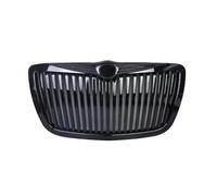 Rejillas Delanteras Coche Rejilla Radiador Parachoques Delantero Coche Cromado Negro Para Chrysler 300C 2006 2007 2008(Black 1)