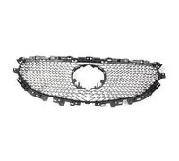 Rejillas delanteras de coche para parachoques delantero de automóvil, rejilla superior central de repuesto para Mazda CX-5 CX5 CX-8 CX8 2017 2018 2019 2020 2021 (rejilla negra) (diamante)