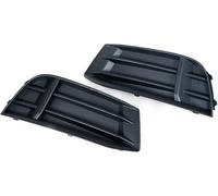 Rejillas delanteras Embellecedor de marco para rejilla de luz antiniebla de parachoques delantero de coche A3 2017-2019(Left and Right)
