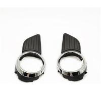 Rejillas delanteras Marco de faros antiniebla para parachoques delantero cubierta de bisel con orificios para lámparas para Toyota para Sienna(Left and Right)