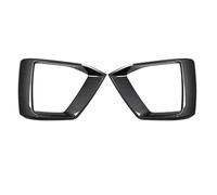 Rejillas delanteras Para A5 Para S5 2020 2021 2022 Cubierta Parrilla Antiniebla Parachoques Delantero Coche Marco Rejilla Tapa Capó Accesorios Coche(Carbon Fiber Look)